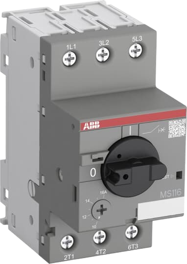 ABB MANUAL MOTOR STARTER MS116-6.3-4-6.3A